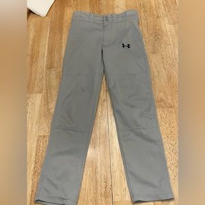 Grey Under Armour Baseball Pants
